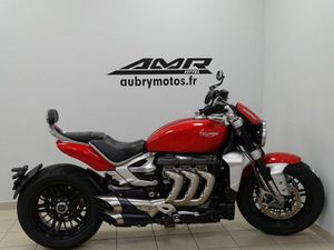 TRIUMPH ROCKET 3 R 2023 2500 CM3 | MOTO ROUTIÈRE | 7 324 KM | ROUGE | 88800 VITTEL