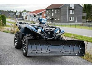 YAMAHA GRIZZLY 700 EPS SE 60 KM/T - BRØYTESKJÆR OG VARMEHOLKER - SPAR 3000 KRONER!