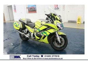 2013 - 63 - YAMAHA FJR1300 TOURER 1298 CC PETROL PARAMEDIC MOTORCYCLE