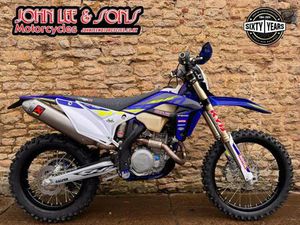 SHERCO SEF-F 450 CC FACTORY, 2023 MODEL, ROAD REG'D, 75 GENUINE HOURS, IMMACULATE