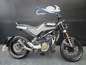 HUSQVARNA SVARTPILEN 125 2022 LIGHT PROJECT BIKE HPI CLEAR