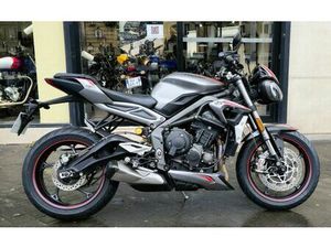 TRIUMPH STREET TRIPLE 765 RS 2021 765 CM3 | MOTO ROADSTER | 28 483 KM | GRIS | 75017 PARIS 17