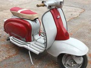 LAMBRETTA LI 125 ROSSA VESPA EPOCA STORICA