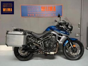 TRIUMPH TIGER 800 XRX - 2017 + KOFFERSET - INCL ONDERHOUD — MOTOREN | TRIUMPH — MARKTPLAATS