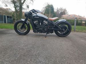 INDIAN SCOUT BOBBER TANK MACHINE