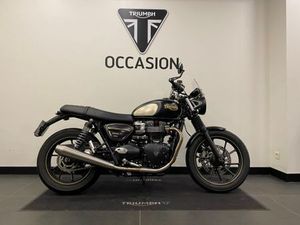 TRIUMPH STREET TWIN 900 2021 900 CM3 | MOTO ROUTIÈRE | 7 217 KM | NOIR | 94270 LE KREMLIN BICETRE