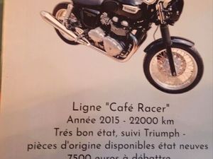 TRIUMPH THRUXTON CAFÉ RACER