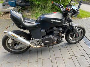 KAWASAKI GPZ 750R, 1985, AUFWÄNDIGER MAD MAX UMBAU, LÄUFT SUPER.