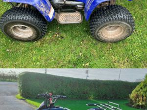2 QUAD BIKES. 100C AND 125 CC