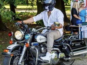 HARLEY-DAVIDSON ROAD KING 2003, FLHPI, POLICE - POLICYJNY, ANNIVERSARY DOBRZEJÓW