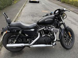 HARLEY-DAVIDSON SPORTSTER 883 XL883N IRON 883 CUSTOM CRUISER PETROL MANUAL (53 PS) 883 CC