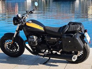 MOTO GUZZI V9 BOBBER SATTELTASCHEN TOP-ZUSTAND