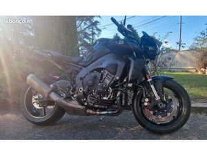 YAMAHA MT10 FULL BLACK SUSPENSION PRÉPARÉE HBR