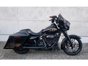 HARLEY DAVIDSON STREET GLIDE BLACK & GOLD M8 WENIG KM ROAD