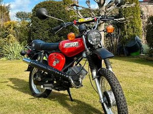 SIMSON S51 ENDURO, PAPIERE, MEGU 50 CCM, 5 GANG TOP