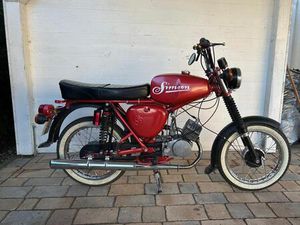 SIMSON S50 B2 MIT ORIGINAL PAPIEREN RESTAURIERT