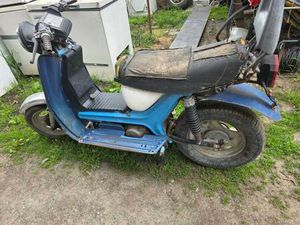SIMSON SR50 IN BLAU/WEIß ZUM HERRICHTEN