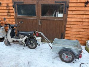 SIMSONROLLER SR 50 MIT ORIGINAL ANHÄNGER UND PAPIEREN
