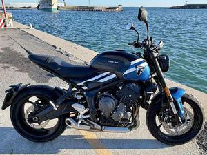 TRIUMPH TRIDENT 660 FULL OPTIONAL BLU/AZZURRO