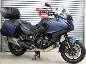 2024 74 HONDA NT 1100 D-R DCT ABS DENIM BLUE FULL LUGGAGE TRADE SALE 10K NEW MOT