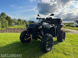 POLARIS SPORTSMAN XP 1000 S KUN 34 TIMER VINSJ KROK BAGASJEBOKS