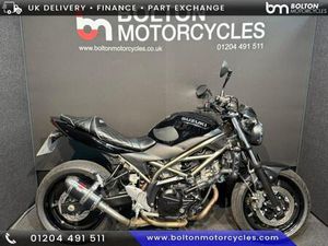 SUZUKI SV650 MOTORCYCLE BLACK