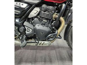 2024 TRIUMPH SCRAMBLER 400 X PHANTOM BLACK / SILVER ICE