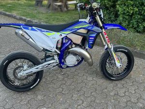SHERCO 125 2T SM SUPERMOTO HGS AUSPUFF SUPERZUSTAND A1