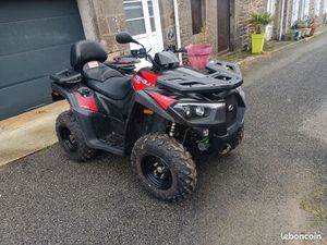 KYMCO 550 MXU■1ERE MAIN ACHETÉ NEUF CHEZ MOTOR AVENUE RENNES■ENTRETIEN CONCESSION ■KIT PASSAGER■PAS D'USAGE INTENSIF, (BALADE AVEC MON FILS)