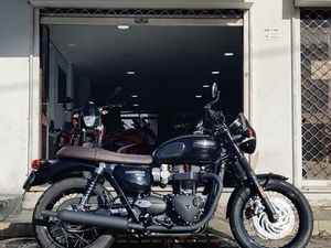 TRIUMPH BONNEVILLE T120 BLACK SEIXAL, ARRENTELA E ALDEIA DE PAIO PIRES