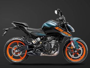 KTM 125 DUKE BLUE 2024 + QUICKSHIFTER + KZH KLEIN