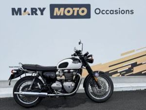 TRIUMPH BONNEVILLE T120 2017 1200 CM3 | MOTO ROADSTER | 17 746 KM | GRIS | 14112 BIEVILLE BEUVILLE