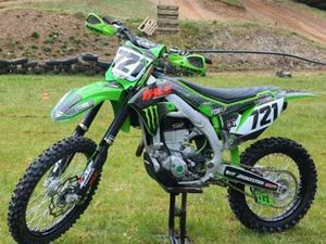 VERKAUFE KXF 450 2019, FAHRGESTELL, MOTORSCHADEN