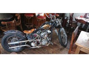 HARLEY DAVIDSON KNUCKLEHEAD CHOPPER,DT.PAPIERE, LÄUFT