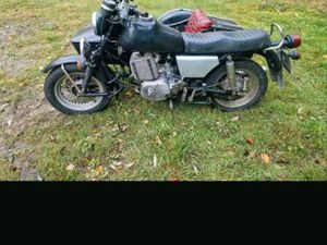 MZ ETZ 250 GESPANN MIT SCHWINGE VORN