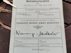 ZÜNDAPP ROLLER R 50 ZERLEGT TOP