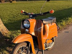 SIMSON SCHWALBE KR51/2 BIBERBRAUN SAMMLERSTÜCK 4 GANG ORIGINAL