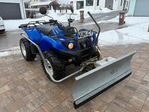 YAMAHA KODIAK 450 ATV MIT SCHNEESCHILD, TÜV 07/27