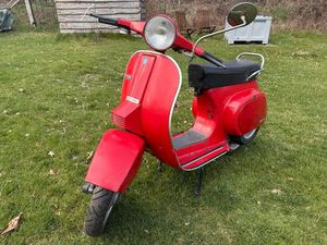 VESPA PK 50 SELTENES SPARMODELL ORIGINAL PAPIERE KLINGEL 1984