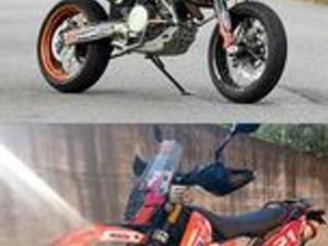 KTM 690 DOPPIA OMOLOGAZIONE, CERCHI 21*/17