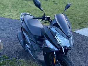 ② SYM JET 14 MATT ZWART 50 CC