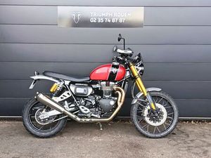 TRIUMPH SCRAMBLER 1200 XE 2023 1200 CM3 | MOTO TRAIL | 2 635 KM | ROUGE | 76150 ST JEAN DU CARDONNAY