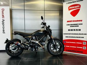 DUCATI SCRAMBLER 800 2025 803 CM3 | MOTO ROADSTER | 1 001 KM | NOIR | 67201 ECKBOLSHEIM