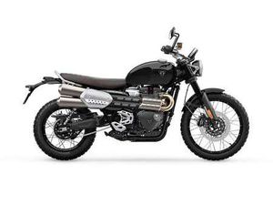 TRIUMPH SCRAMBLER 1200 X ZWART