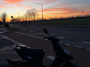 PEUGEOT SPEEDFIGHT 3 LC ROLLER SCHWARZ/ROT