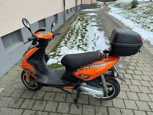 50 CCM ROLLER MIT HELMBOX - EXPLORER RACE 50 GT