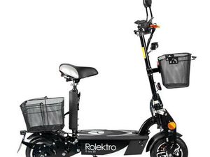 ROLEKTRO,E-JOY 20,SCHWARZ,FALTBARER E-SCOOTER MIT STRAßENZULASSUN