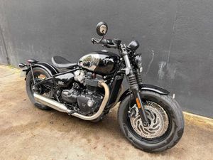 TRIUMPH BONNEVILLE BOBBER 1200 2024 1200 CM3 | MOTO CUSTOM | 3 106 KM | NOIR | 77340 PONTAULT COMBAULT