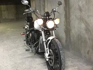 CAUSE SANTÉ MAGNIFIQUE LEONART / REGAL RAPTOR 350 CC COLLECTION PR.M. 3500 KM ETAT NEUVE PRIX À DÉBATTRE