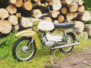 SIMSON HABICHT SR4-4 ORGINAL DDR PAPIERE/LACK